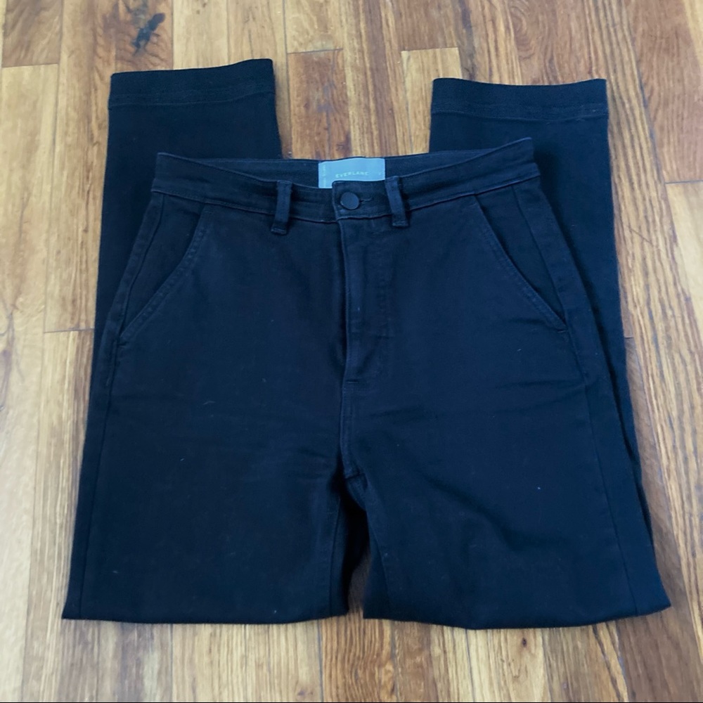 Everlane slim leg crop pant